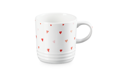 Stoneware Hearts Mug