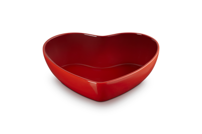 Stoneware Heart Serving Bowl