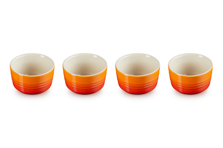 Le creuset ramekin set top