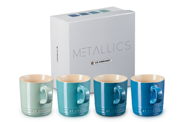 Le creuset metallic best sale mugs