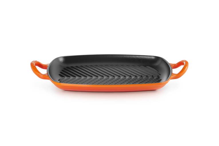 Cast Iron Shallow Rectangular Grill Le Creuset FI