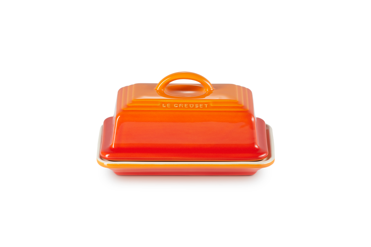 Le creuset butter dish red shop