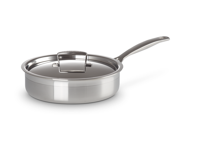 3-ply Stainless Steel Pan with Lid | Le Creuset | Le Creuset