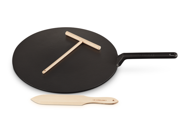 Crepe cast sales iron pan