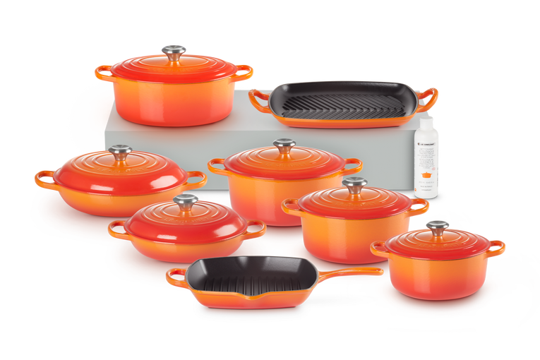 Cast Iron 8-piece Ultimate Set with Cleaner | Le Creuset FI ...