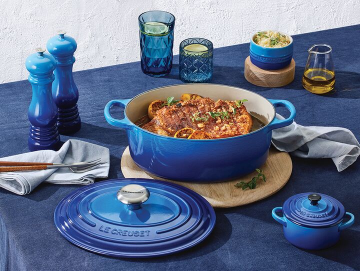 Azure, a brilliant blue | Le Creuset FI