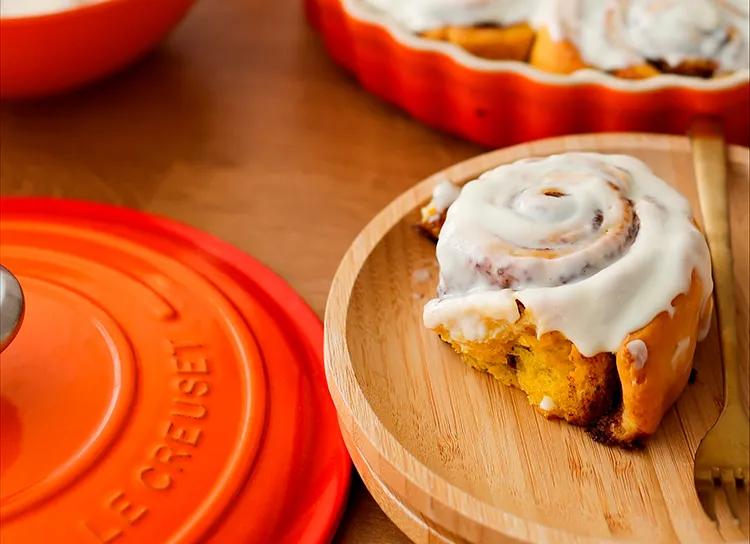 Pumpkin Cinnamon Rolls