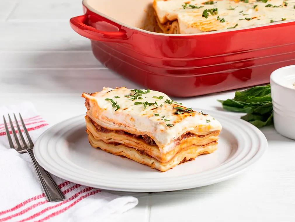 Traditional Italian Trattoria Lasagne