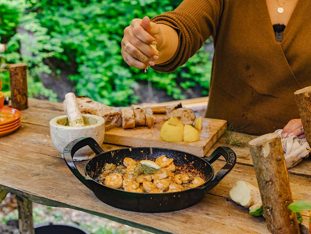Garlic Prawns