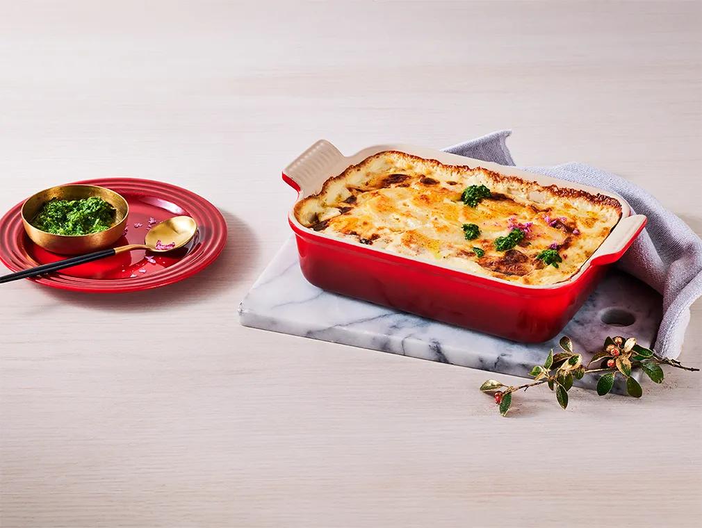 Cheesy Creamed Baked Potatoes