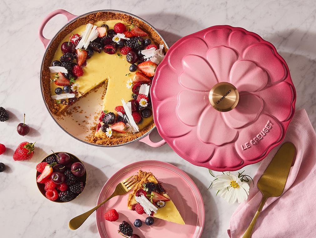 Berry & White Chocolate Cheesecake