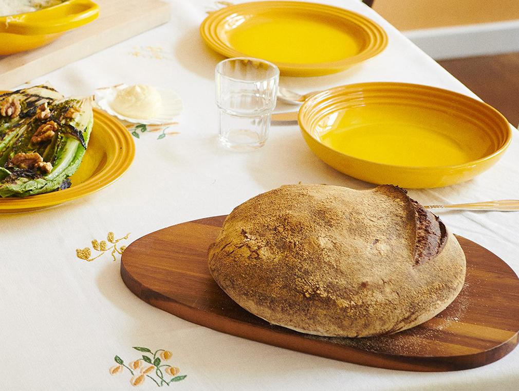 Bille and Victor’s Casserole Bread with Butter