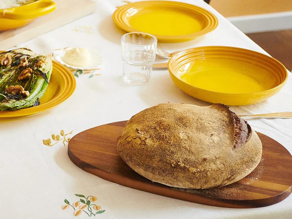Bille and Victor’s Casserole Bread with Butter